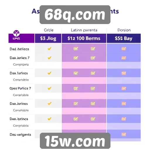 Comparativo entre 68q.com e outras plataformas de jogos