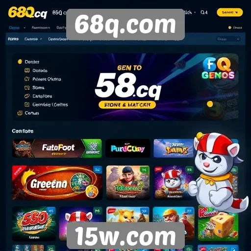 Explorando as funcionalidades do site 68q.com